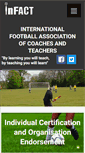 Mobile Screenshot of instituteoffootball.com